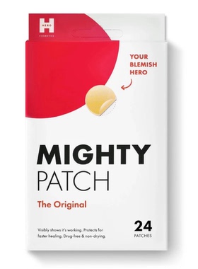 Hero Cosmetics Mighty Patch水胶天然温和隐形疮粉刺痘痘贴