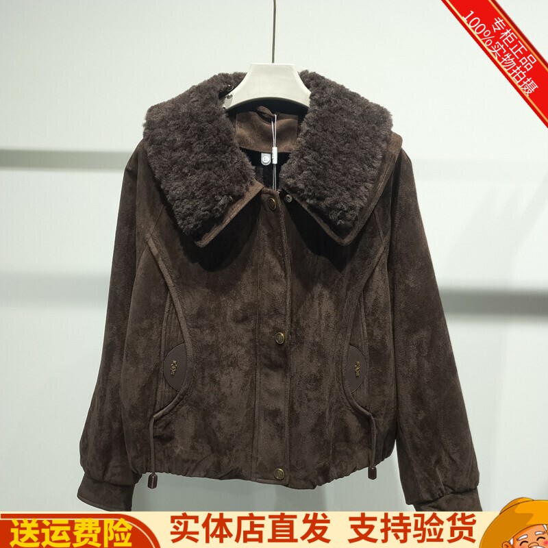 娃娃领加厚加绒派克服休闲外套