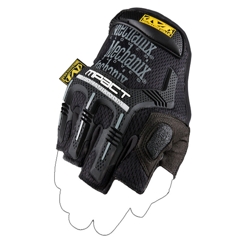 Gants pour vélo homme MECHANIX - Ref 2246521 Image 4