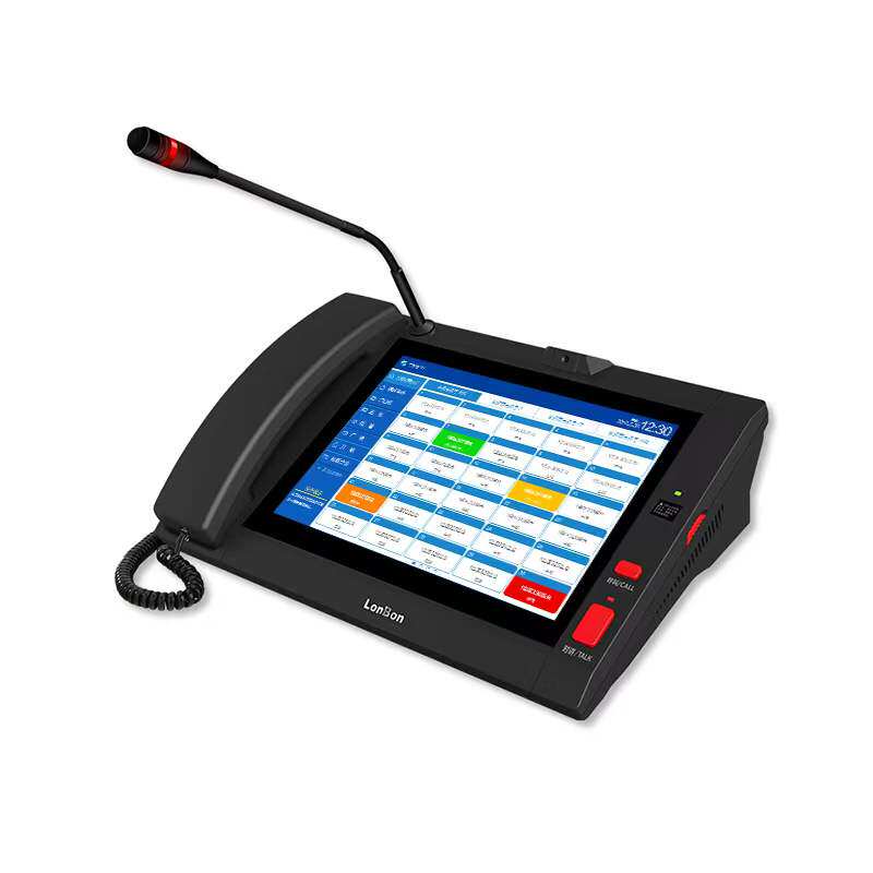 lonbon内部对讲来邦ip网络银行学校看守所nls- nlv彩色可视主机15