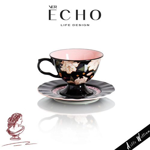 ECHO欧式精致陶瓷咖啡杯碟礼物