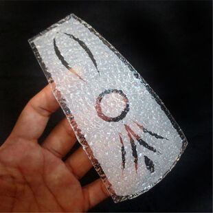 广东佛山中山灯具吊灯水晶灯diy配件玻璃挂件装饰遮光防刺眼灯片