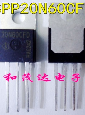 SPP20N60CFD 20N60CFD 直插TO-220铁 全新进口场效应MOS管600V20A