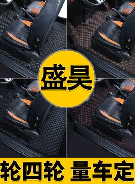 盛昊V8V6小精灵ID3F6佩奇A2A6A8T8F9K8K9G2GL8雷迈电动车脚垫地毯