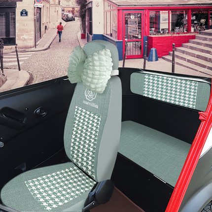 东威哆米芒果橙子冠运冠行V1A7m1m2Q5Q7A6A8Plus电动三四轮车座套