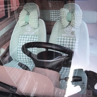 C4雷迈果冻Z2 盛昊F6 Z4海宝柠檬青橙电动车座套 GL8佩奇Q2