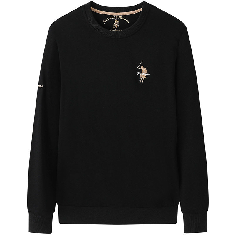 品牌保罗男卫衣春秋纯棉圆领套头衫时尚休闲宽松长袖T恤男装大码,男装,卫衣,淘宝优惠券,粉丝福利购,淘宝优惠卷