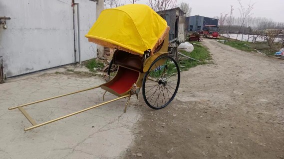 仿古人力黄包车三轮复古老上海黄包车双人婚庆可拉客观光舞台道具