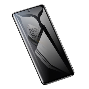 一加ace3防窥膜pje110一加aec3手机1+ace3防偷窥1加ac3钢化aec3水凝隐私软膜水泥水滴ae3屏aco3屏膜防窥模莫