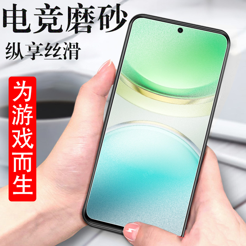 vivoy300磨砂v2435a钢化膜