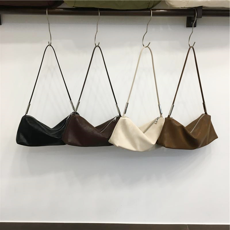 小脏柜 秋冬复古小软包ins小众简约手提包百搭通勤单肩腋下法棍包