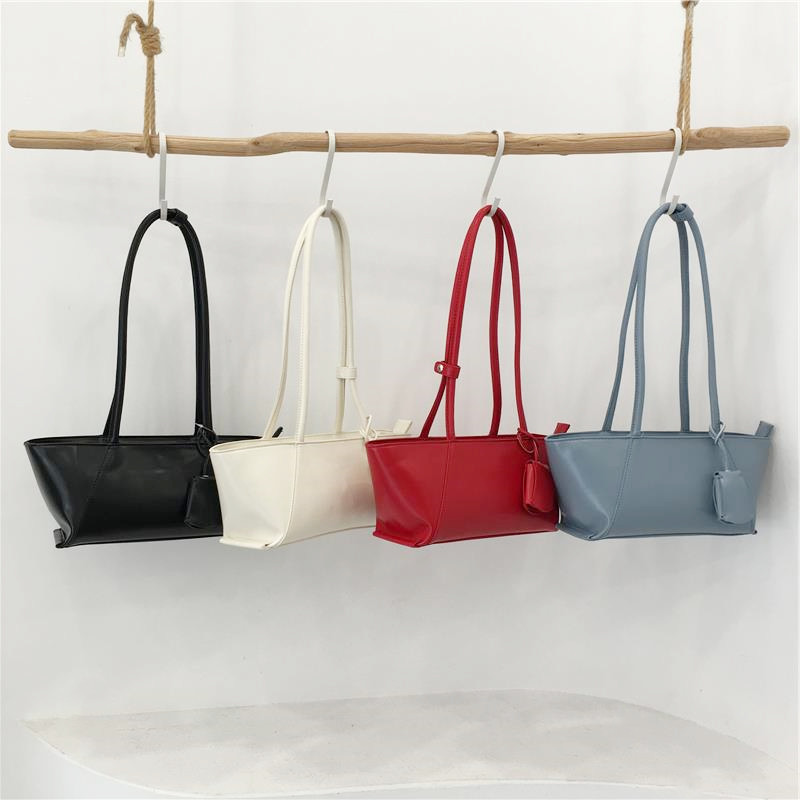 小脏柜 韩国新品2025春夏手提菜篮子腋下包极简高级感通勤托特包