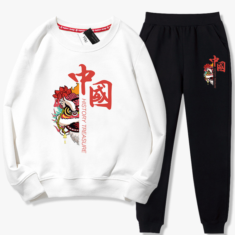 儿童卫衣秋冬款幼儿园园服小学生班服团购定制演出服运动会表演服
