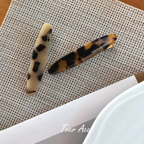 tveracc|简约日常椭圆形发夹