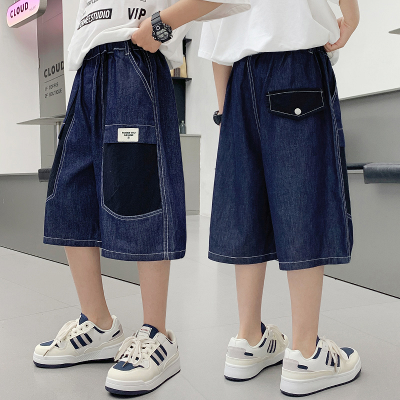 男童短裤夏季薄款工装