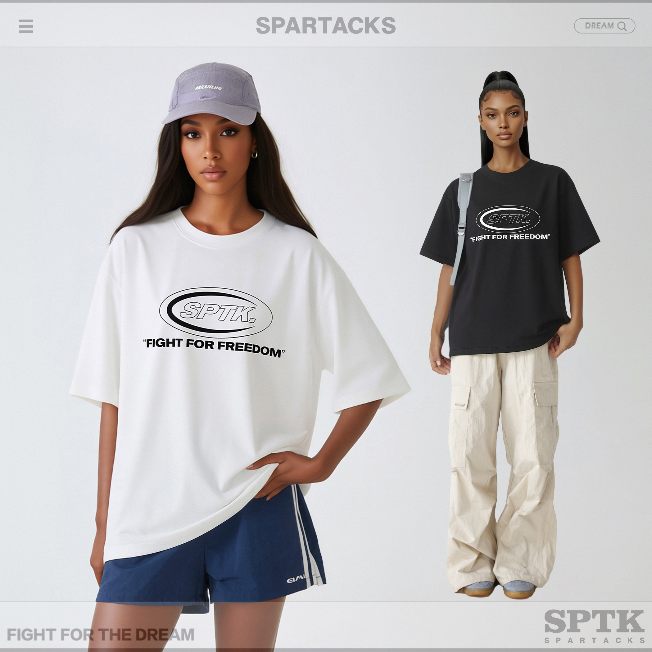 SPARTACKS索罗娜凉感速干T恤