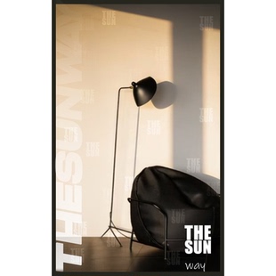 轻奢法式现代张牙舞爪书房SergeMouille简约卧室装饰金属落地灯