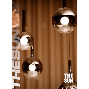 德国Occhi0创意艺术设计师高端客厅餐厅玻璃吊灯吧台卧室床头楼梯