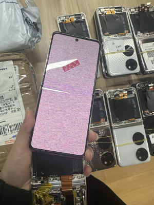 华为小折叠屏幕p50pocket/s 折叠2代宝盒2屏幕总成换屏维修压排