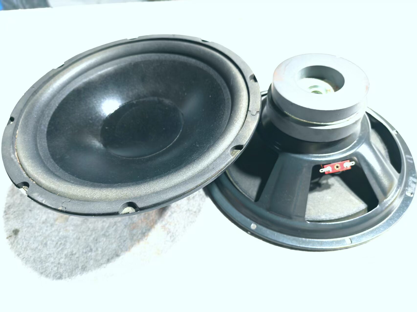 清仓10寸100磁双磁泡边低音喇叭卡包家用有源音箱重低音35芯喇叭