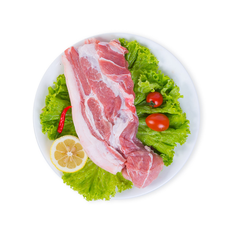 祥堡农业 无抗猪肉 大别山精品五花肉500g 欧盟三级无抗养殖标准