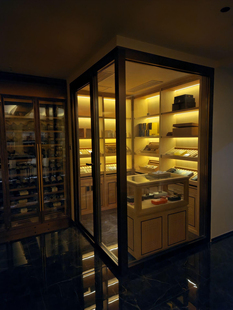 玛曼堡恒温恒湿雪茄房雪茄柜洋酒柜白酒柜不锈钢恒温酒柜设计生产