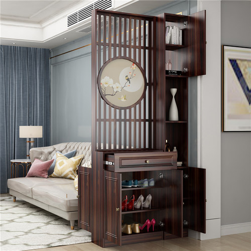 客厅双面隔断装饰门厅进门入户