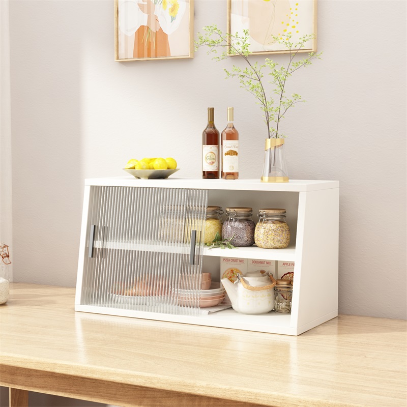 实木餐边柜小尺寸现代简约厨房茶叶储物柜客厅桌面置物架收纳柜