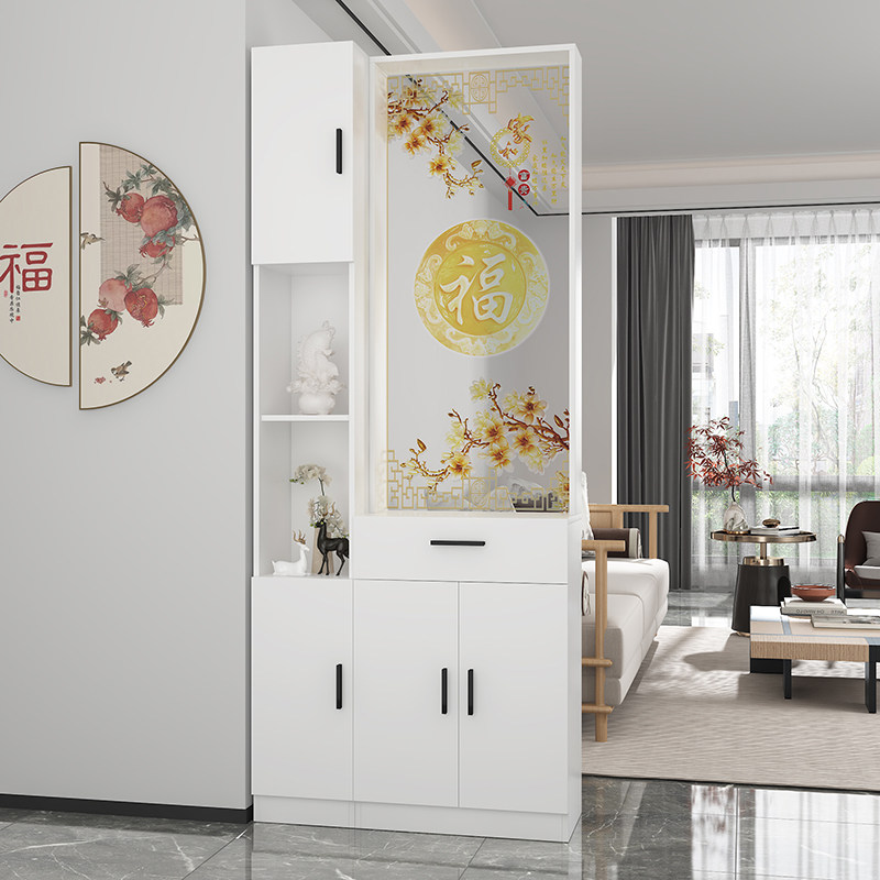 高端实木进门沙发屏风隔断置物架装饰客厅中式玻璃对大门玄关简约,住宅家具,门厅/玄关柜/玄关架,淘宝优惠券,粉丝福利购,淘宝优惠卷