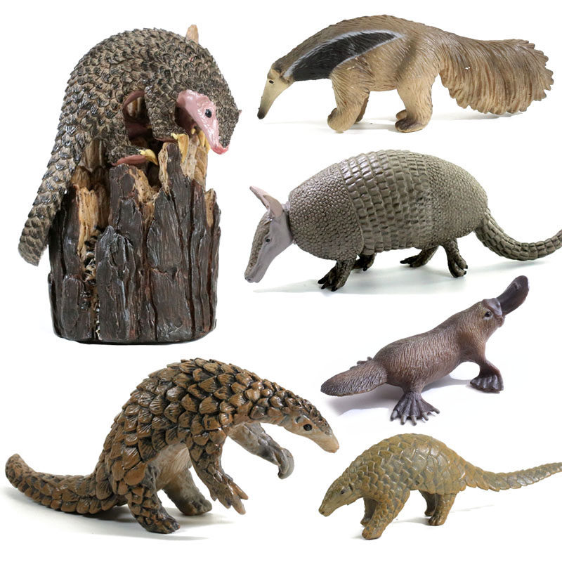 盛冠穿山甲塑胶仿真动物模型