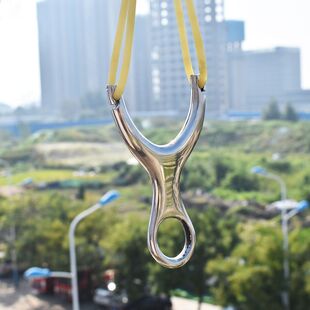 【店铺热销】金属36反曲君王弹弓传统单卡圆皮筋弹弓精准耐用