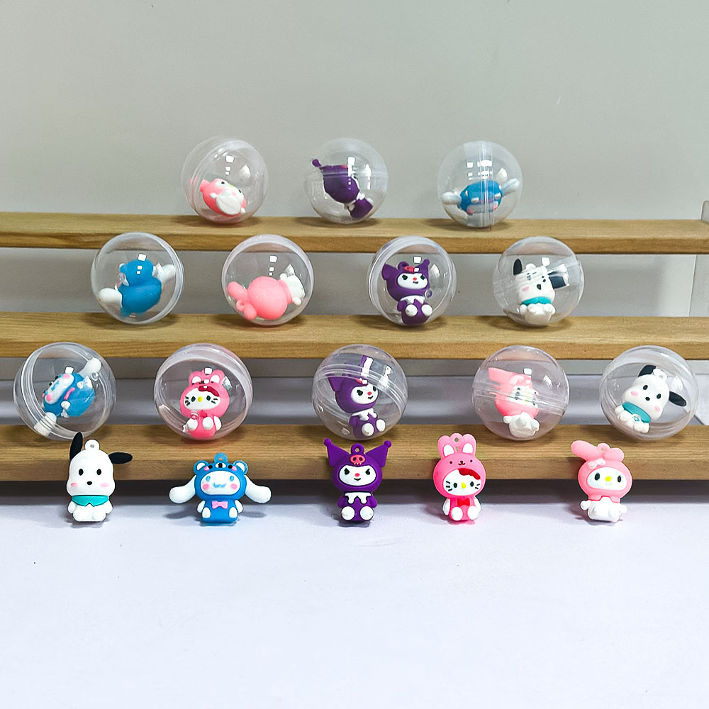 45mm扭蛋 PVC公仔扭蛋2元投币机儿童扭蛋 4.5cm扭蛋球玩具批发