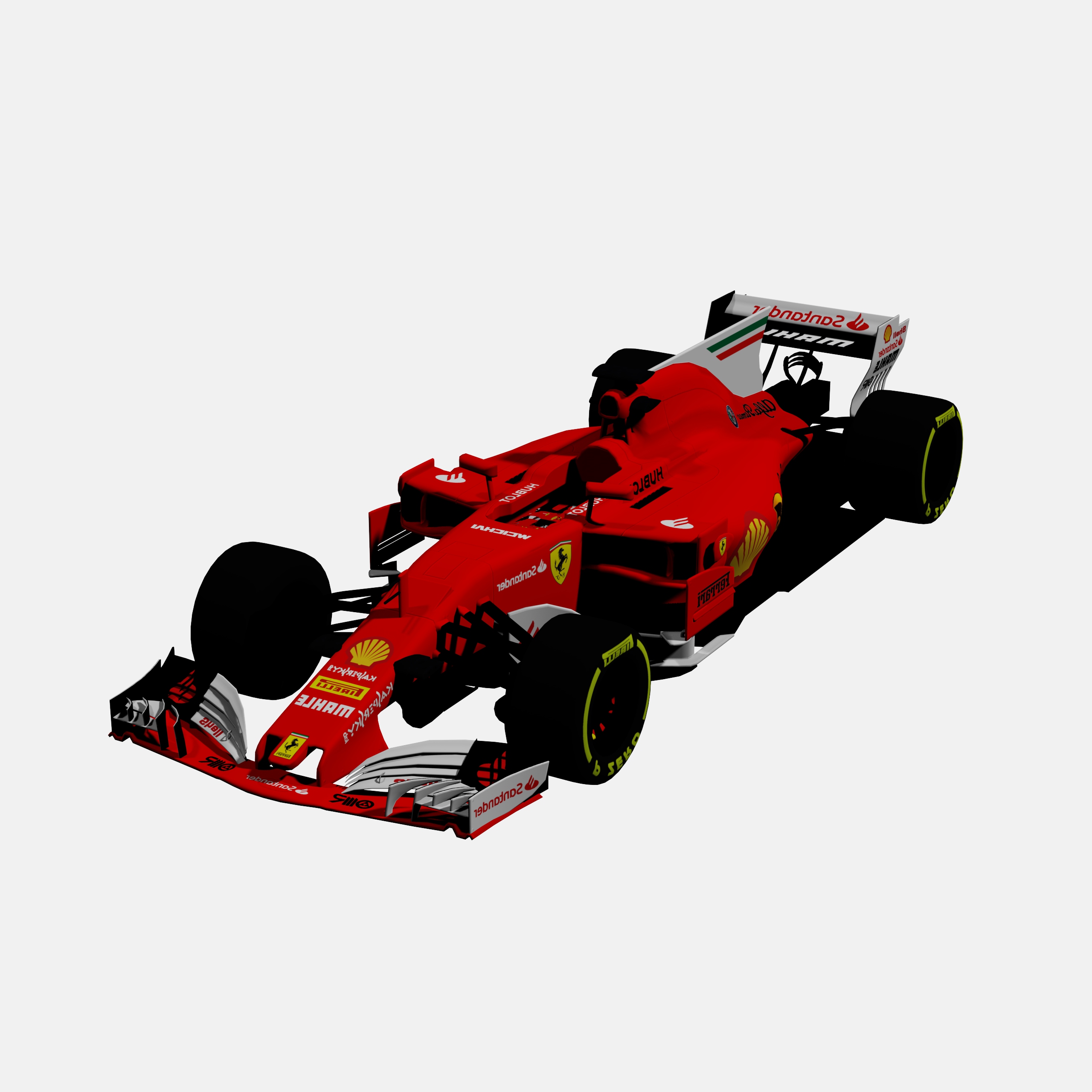 法拉利F1赛车3D模型设计素材 工业设计产品设计 犀牛rhino obj