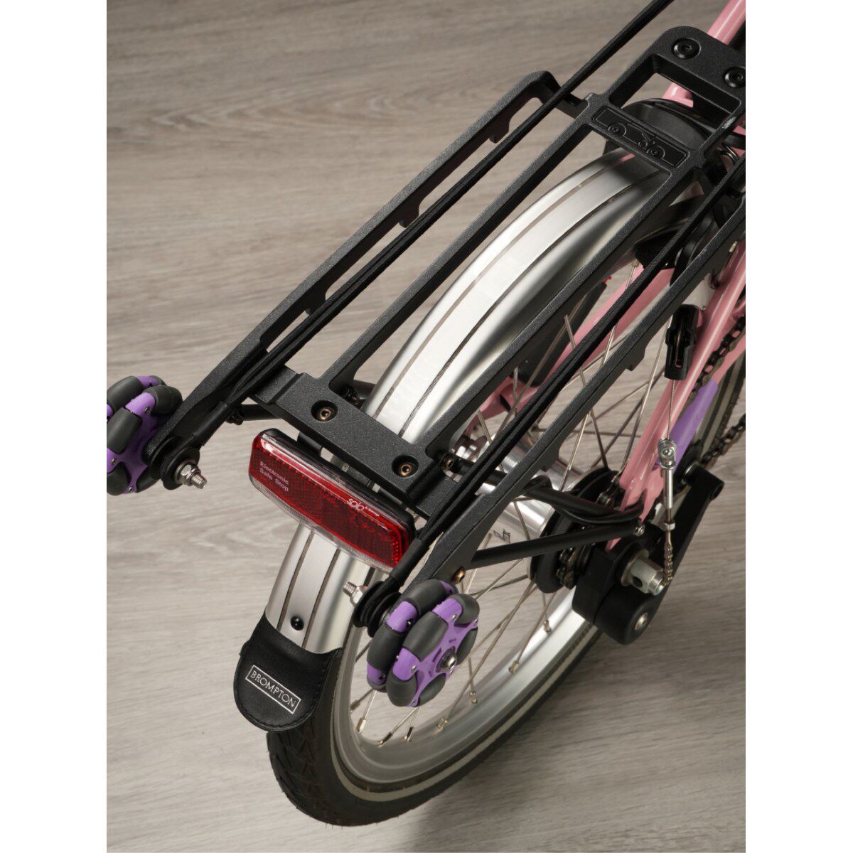 小布Brompton A/CLine用镁合金货架超轻行李架主体比1部手机还轻