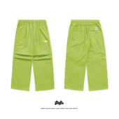 荧光绿 2023 基础 伞兵裤 休闲裤 阔腿裤 DMMS 百搭 防泼水