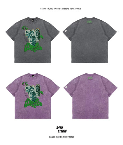 StayStrong 23S/S “DMMS” 水洗蜡染 T恤