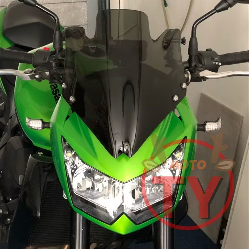 适用于新款 kawasaki Z750 07-12年前风镜 挡风玻璃改装亚克力