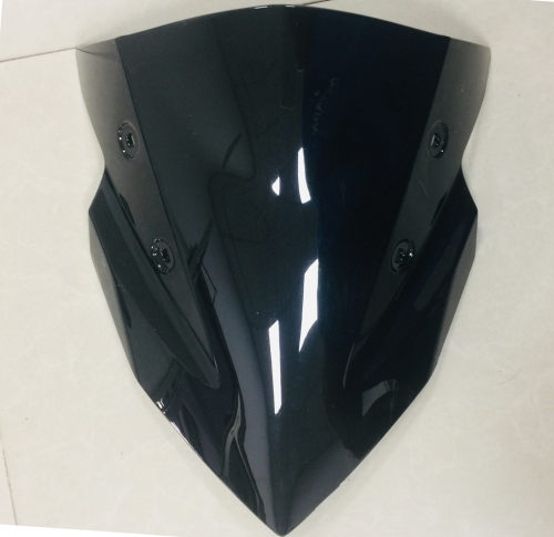 适用于新款川崎Z400 原车前风挡 前挡风玻璃 挡风镜 导流罩 改装