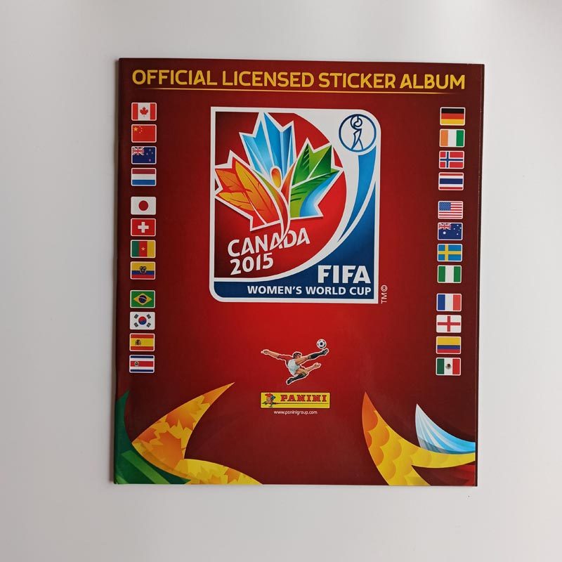 [Blank] Panini 2015 Women's World Cup Stars Sticker Book Sticker Book