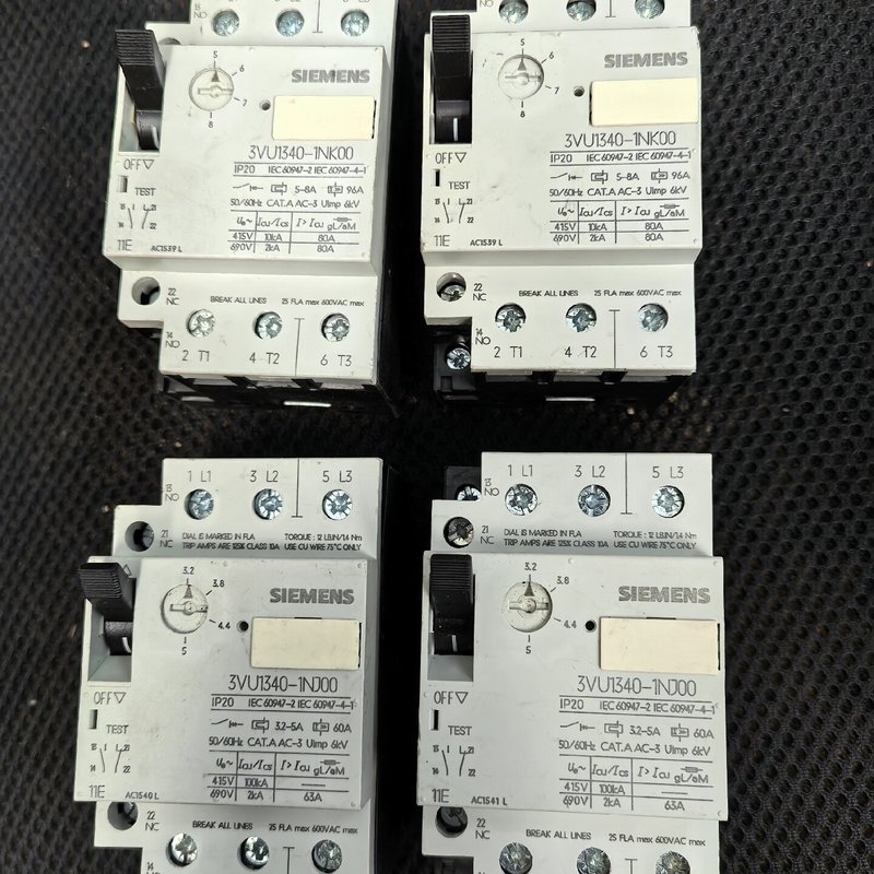议价,原装西门子断路器3VS1340-1NJ00 63A 80A,维修