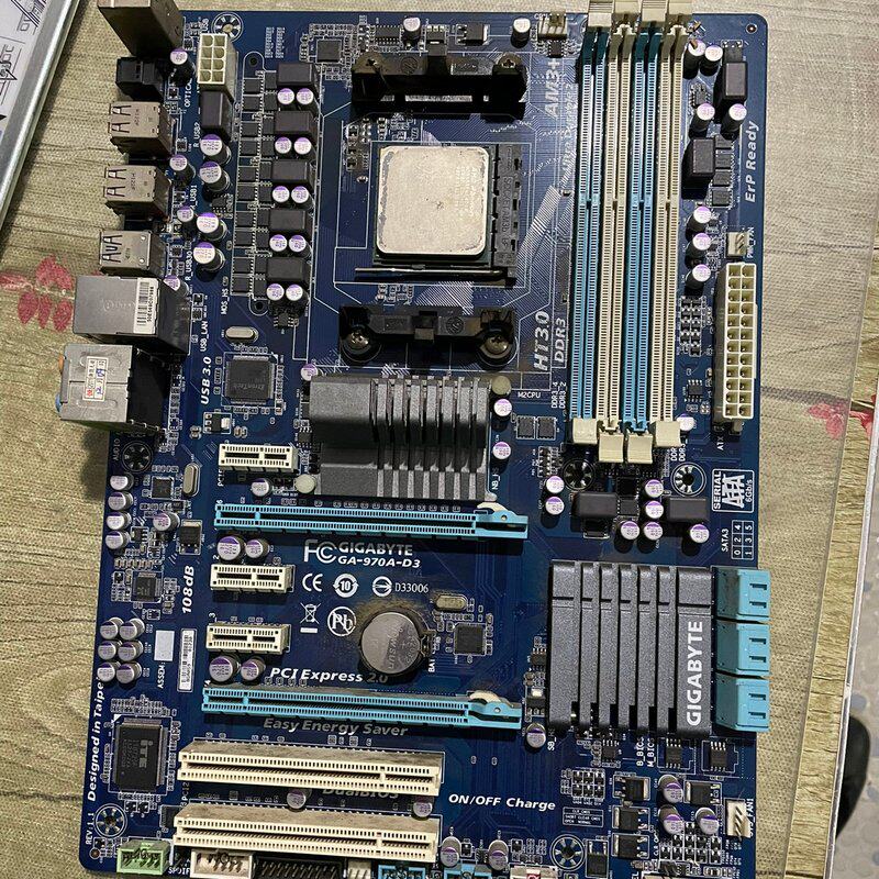 议价，套装AM3 HDT55T CPU 六核处理器 ，技嘉970，维修