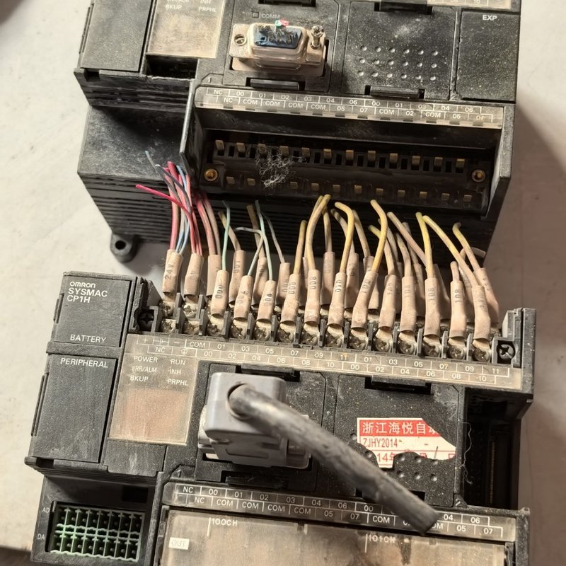 议价欧姆龙CP1H一X40DT一D拆机下来的维修