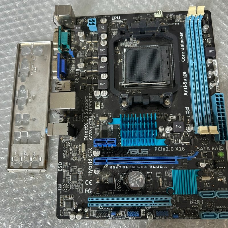 议价华硕 M5A78L-M LX3 PLUS主板，功能正常，成色维修
