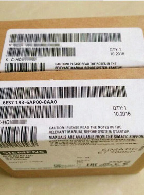 6ES7193-6AP00-0AA0西门子ET200SP适配器6ES71936AP000AA0全新