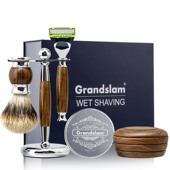 戈林斯兰手动剃须刀男士 礼物高档6层刀片轻奢礼物男朋友礼盒套装