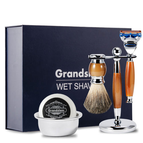 礼盒老式手动剃须刀送生日