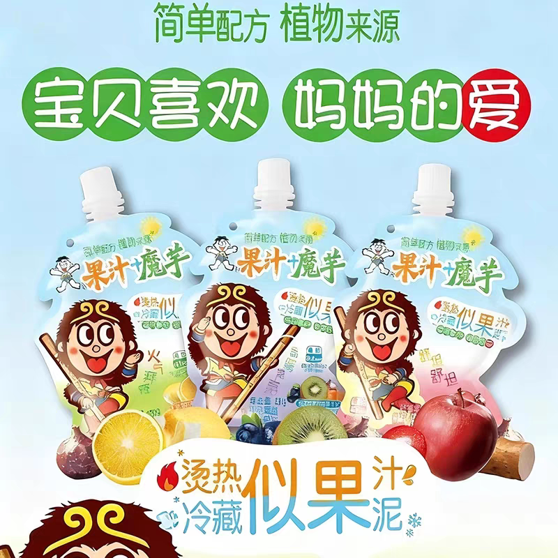 旺旺果汁魔芋可吸果冻80g