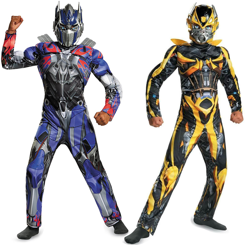 变形金刚衣服 儿童节服装大黄蜂擎天柱钢铁侠演出舞台走秀成人铠