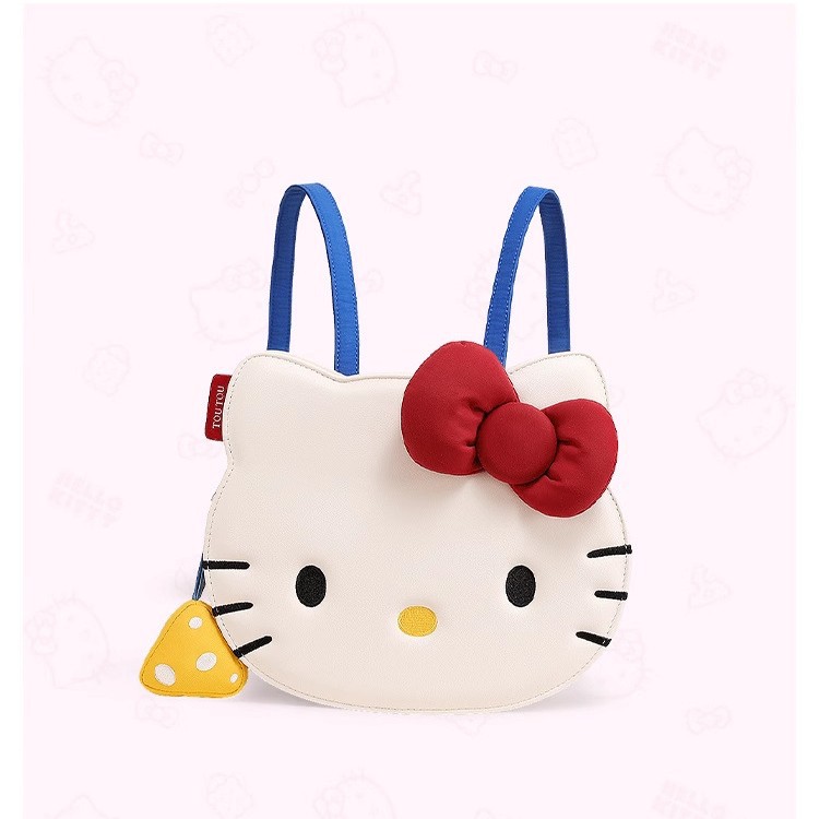 TOUTOUhellokitty三丽鸥凯蒂猫双肩包可爱kt时尚大容量背包礼物