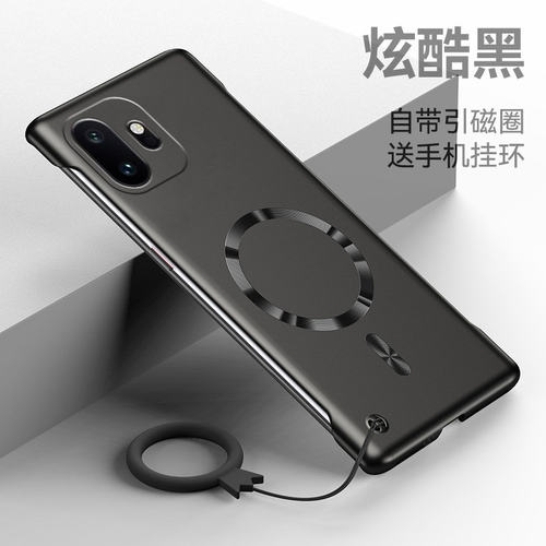 适用一加15T手机壳新款创意车载磁吸充电防摔半包硬壳一加15T高端商务奢华Oneplus超薄无边框简约时尚保护套
